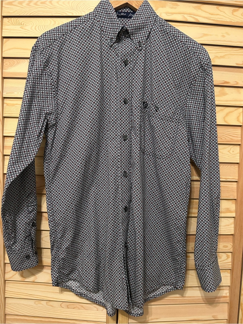 George Strait Wrangler Button Down Long Sleeve Shirt